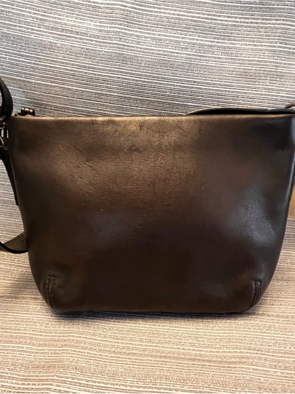 Vintage Coach Legacy Demi Black Leather Baquette Shoulder Bag Never Used